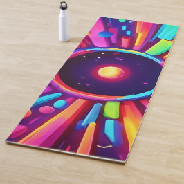 Nebula Burst: Kosmisches Kaleidoskop Yogamatte