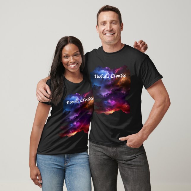 Nebula Clouds Stars and Galaxies T-Shirt (Unisex)