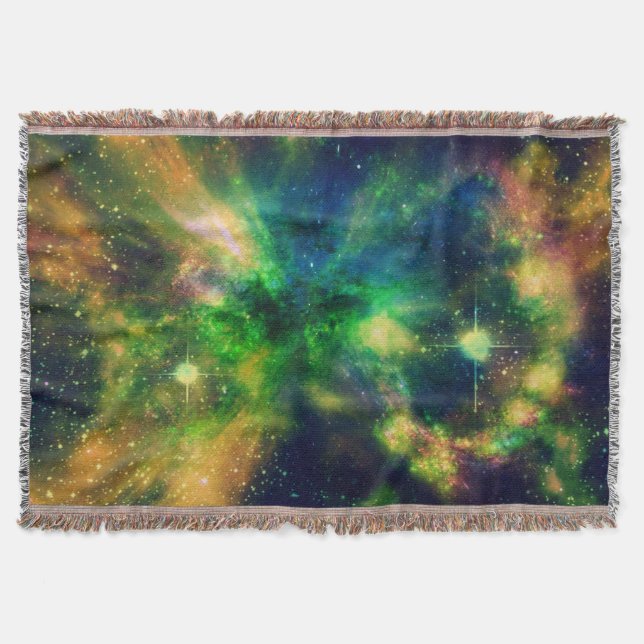 Nebula colorée et couverture d'étoiles (Devant)