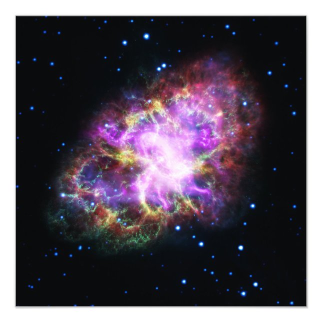Nebula de crabe Grande photo (Devant)