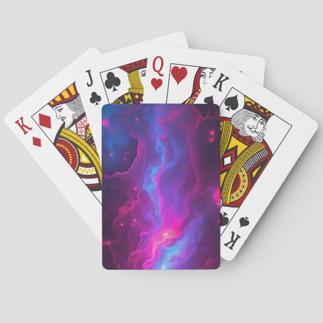 Nebula Design Deck Karten - Atemberaubend kosmisch Spielkarten (Rückseite)