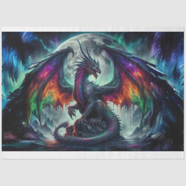 Nebula Dragon Seidenpapier (Vorderseite)