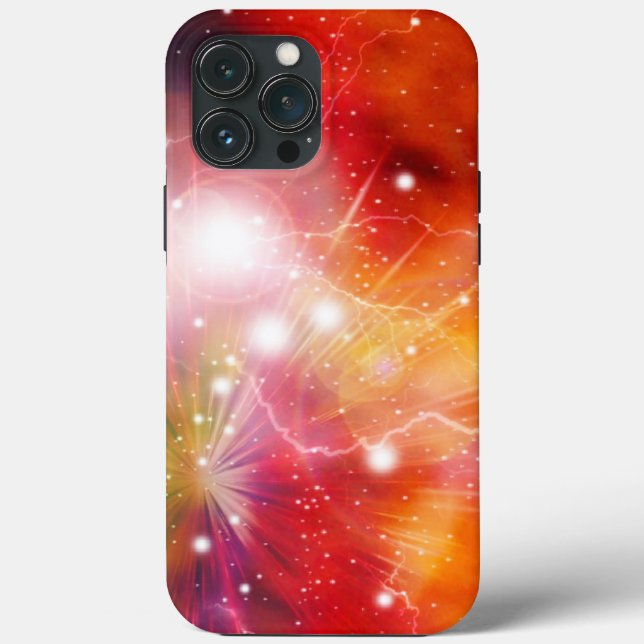 Nebula-Feuergalaxie im Weltraum Case-Mate iPhone Hülle (Rückseite)