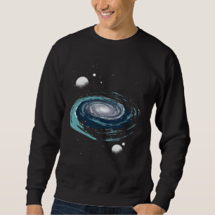 Nebula Galaktische Kunst Sweatshirt