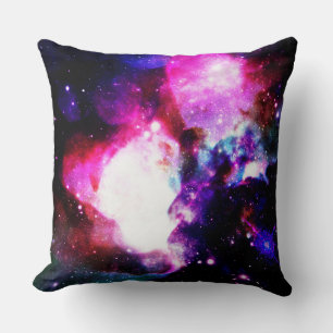 Nebula Galaxie Pink Lila Blau Kissen