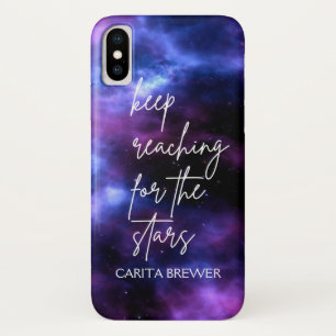 Nebula Galaxy Inspirational iPhone X Coque