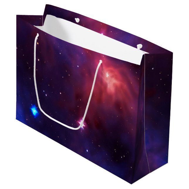 Nebula Große Geschenktüte (Vorderseite Schrägansicht)