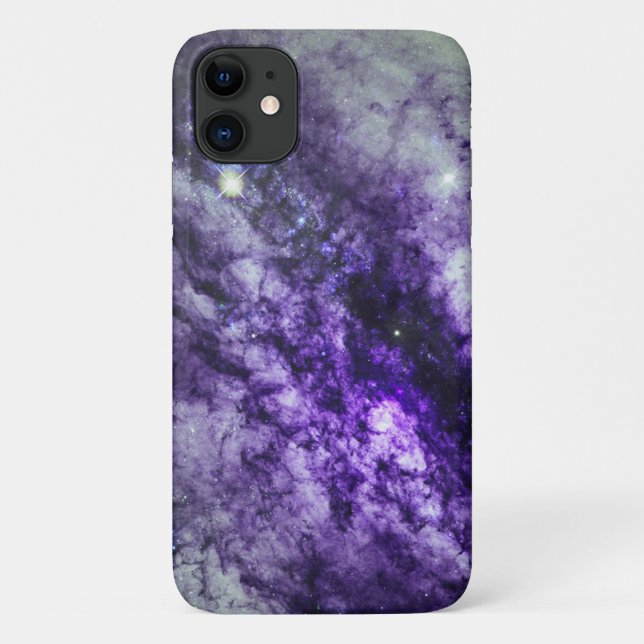 Nebula in Amethyst lila Case-Mate iPhone Hülle (Rückseite)