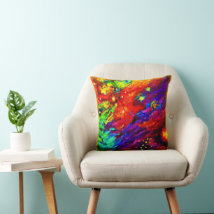 Nebula in unserem Universum Gemälde. Jetzt kaufen Kissen