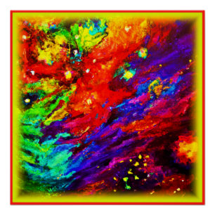 Nebula in unserem Universum Gemälde. Jetzt kaufen Poster