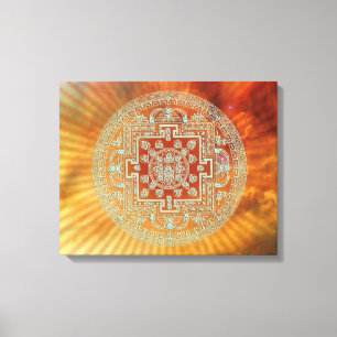 Nebula Mandala - Toile Enveloppée