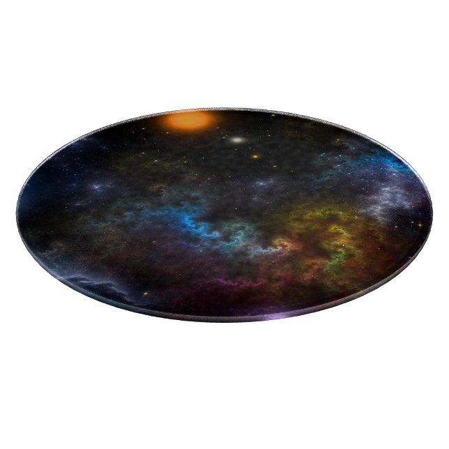 Nebula Menagerie Schneidebrett (Ecke)