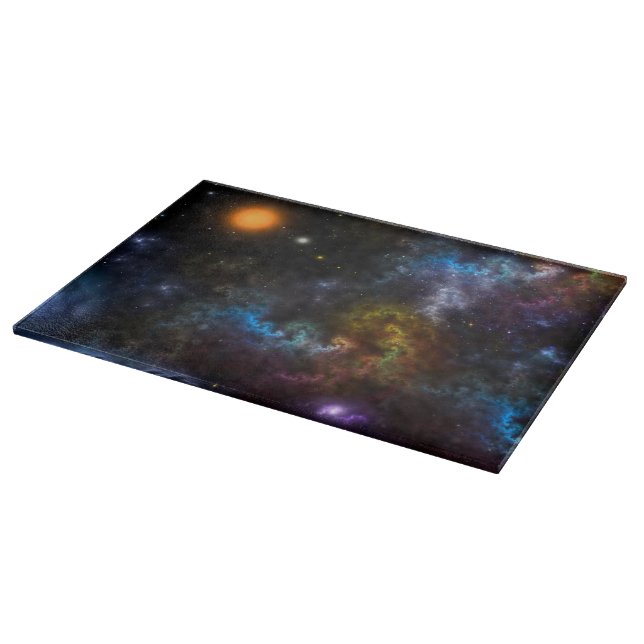 Nebula Menagerie Schneidebrett (Ecke)
