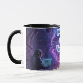 Nebula Nomads Space Astronaut Sci-Fi 3i Atla Tasse