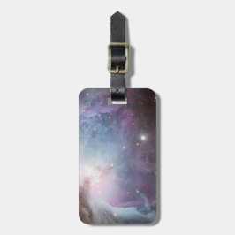 Nebula Orion Astronomisch blau-braune beige Sterne Gepäckanhänger