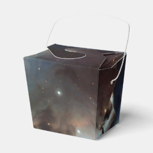 Nebula Orion Astronomisch blau-braune beige Sterne Geschenkschachtel