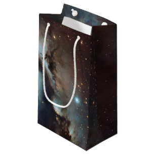Nebula Orion Astronomisch blau-braune beige Sterne Kleine Geschenktüte