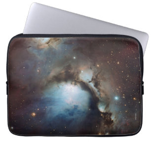Nebula Orion Astronomisch blau-braune beige Sterne Laptopschutzhülle