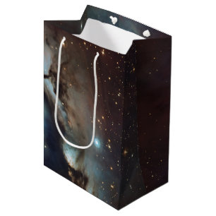 Nebula Orion Astronomisch blau-braune beige Sterne Mittlere Geschenktüte