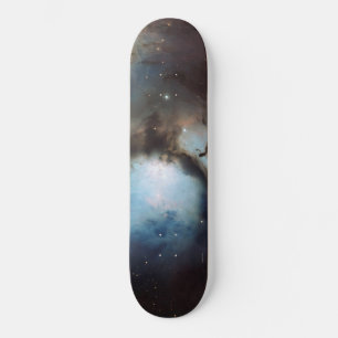 Nebula Orion Astronomisch blau-braune beige Sterne Skateboard