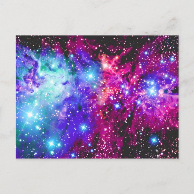 Nebula Postkarte (Vorderseite)