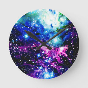 Nebula Runde Wanduhr