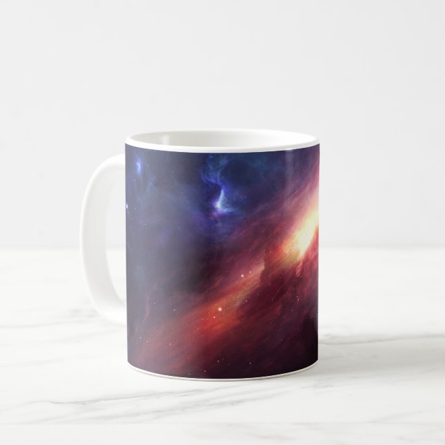 Nebula Space Kaffeetasse (Vorderseite Links)