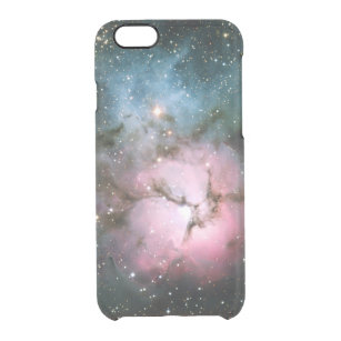 Nebula stars galaxy Hipster geek coole Weltraumwis Durchsichtige iPhone 6/6S Hülle