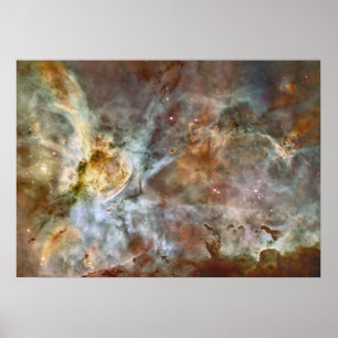 Nebula-Sterne-Galaxie-Hipster weckt coolen Naturra Poster