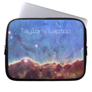 Nebula und Blue Sky Laptop Sleeve *personalisieren