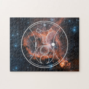 Nébuleuse de coeur "bonjour, bonbon !" Puzzle
