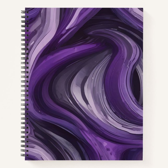 Nebulosa de Obsidiana Notizbuch (Vorderseite)