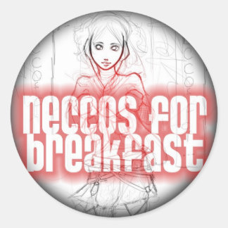 Neccos Pour Sticker Petit-Déjeuner