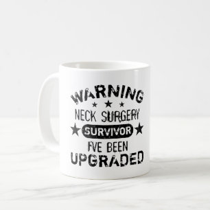 Neck Operation Spaß aktualisiert Kaffeetasse