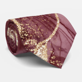 Neck Tie Burgundy Agate Krawatte