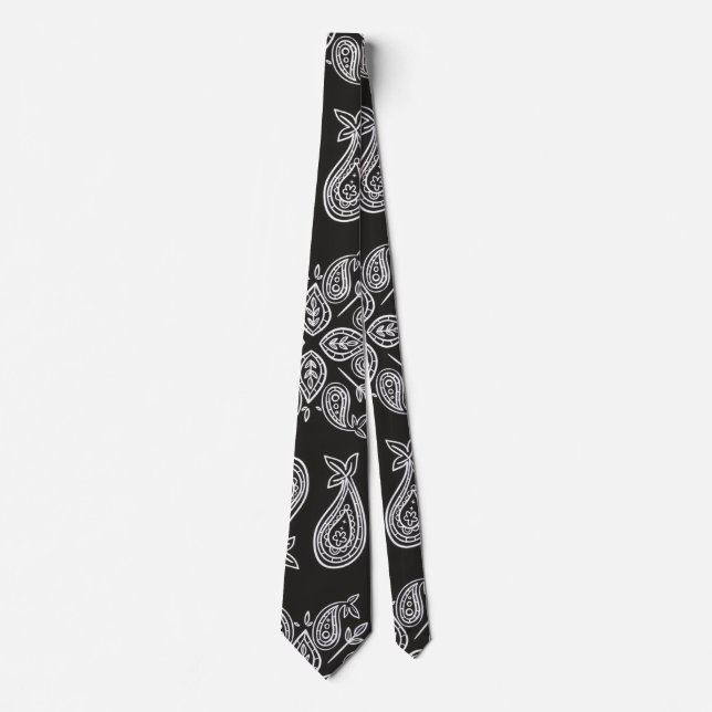 Neck Tie-Classic Paisley Elegance Krawatte (Vorderseite)
