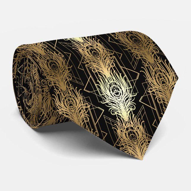 Neck Tie der 1920er Krawatte (Gerollt)