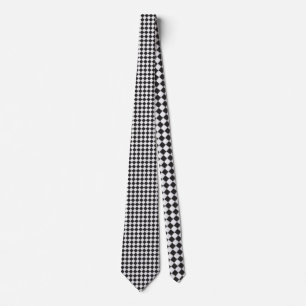 Neck Tie Diamant wie Schachbrett Krawatte