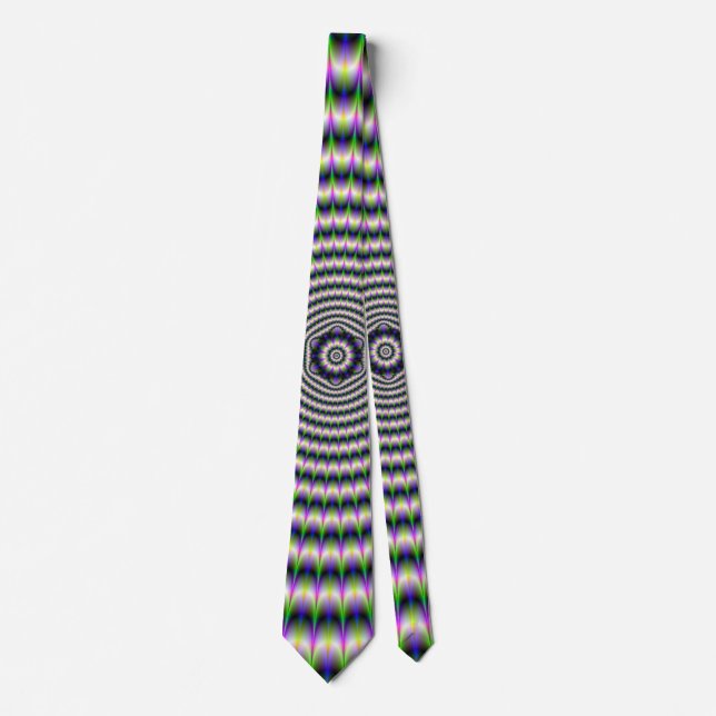 Neck Tie Floral Explosion Krawatte (Vorderseite)