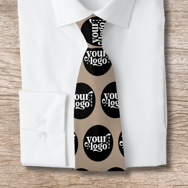 Neck Tie Krawatte (Simple Business Company Logo Neck Tie)
