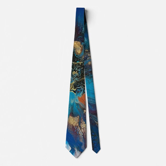 Neck Tie mit abstrakt Krawatte (Vorderseite)