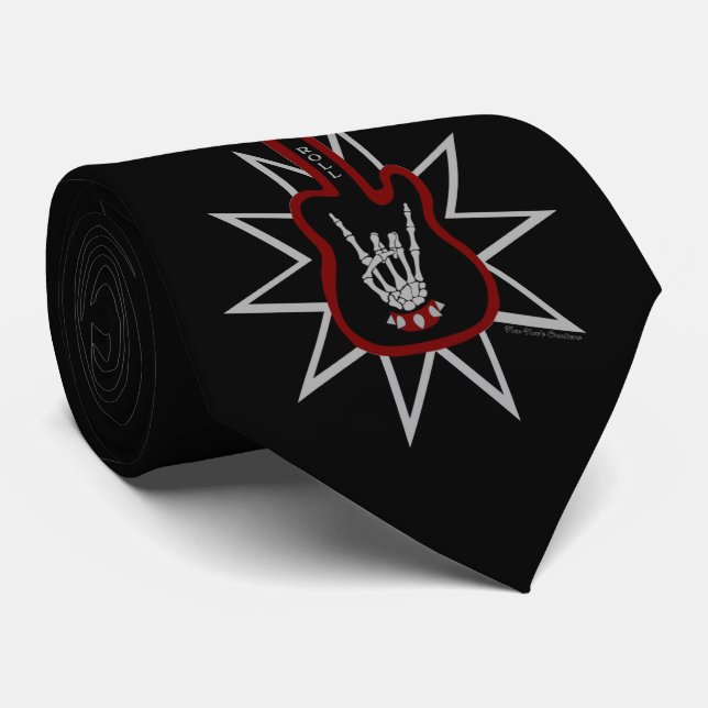 Neck Tie - Rock n' Roll Krawatte (Gerollt)