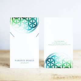 Necklace Display Card ・ Blume des Lebens Visitenkarte