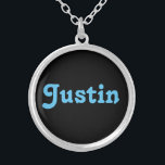 Necklace Justin Versilberte Kette<br><div class="desc">Necklace Justin</div>