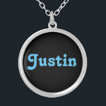 Necklace Justin Versilberte Kette<br><div class="desc">Necklace Justin</div>