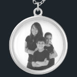 Necklace Silver Family Children - Foto hinzufügen Versilberte Kette<br><div class="desc">Necklace Silver Family Children - Vorlagen</div>
