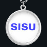 Necklace SISU Nature & Spirit of the Finnish Peopl Versilberte Kette<br><div class="desc">Necklace Mit einem Single Wort,  das Volumes spricht!!!! Seien Sie stolz auf Ihr Erbe,  genießen Sie das Leben und danke für Ihr Kommen!</div>