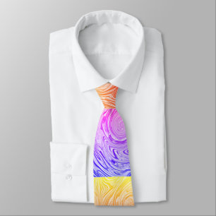 Necktie mit Coolen Wirbel Neck Ties Krawatte