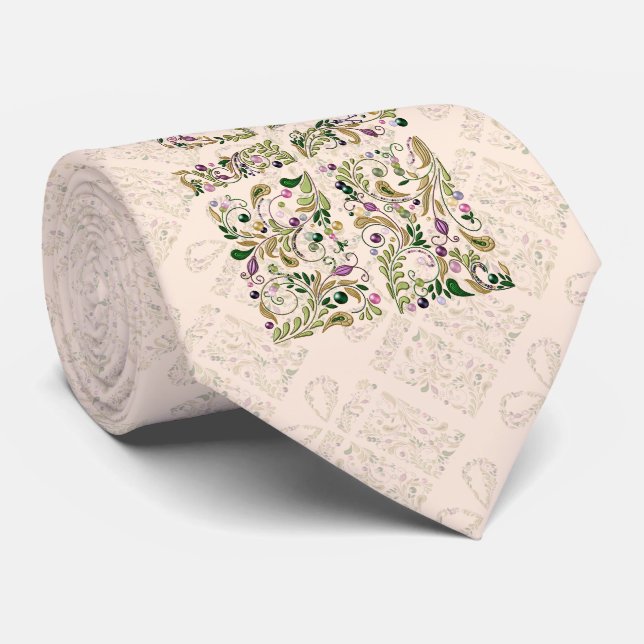 Necktie - Toskana Box & Bow Krawatte (Gerollt)