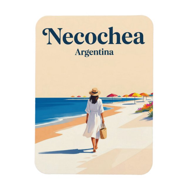 Necochea Argentinien Magnet (Vertikal)